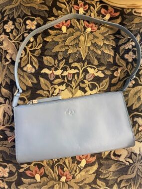 Baby Blue Monsac Small Shoulder Bag
